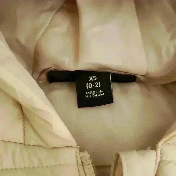 Swiss Tech Tan Hooded Fitted‎ Fall Winter Long Vest XS - Picture 4 of 11